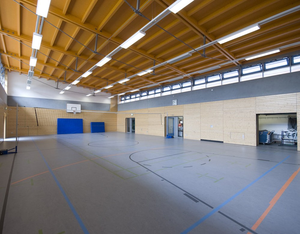 Einblick in die Turnhalle des LWL-Therapiezentrums für Forensische Psychiatrie Marsberg